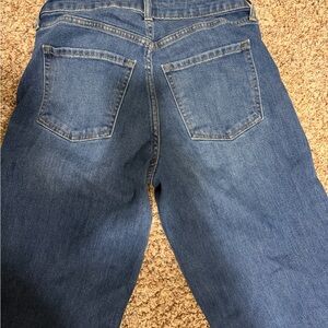 Old Navy High-Rise Wow Wide Leg Jeans in Dark Blue